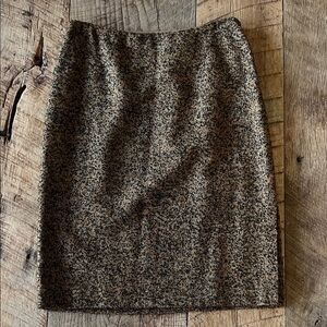 Ellen Tracy Linda Allard Wool Skirt
